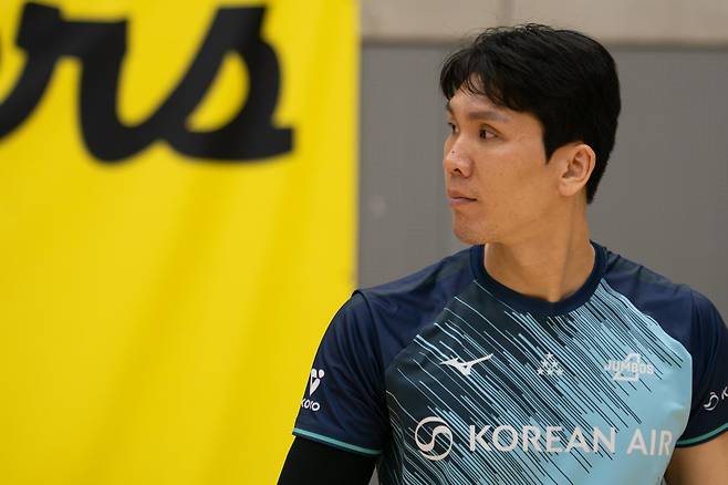 프로배구 남자부 대한항공의 ‘분위기 메이커’ 김규민