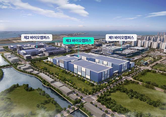 삼성바이오로직스 제3바이오캠퍼스 조감도. [삼성바이오로직스 제공]