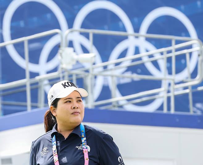 2024년 국제올림픽위원회(IOC) 선수위원 도전 당시 박인비. 연합뉴스