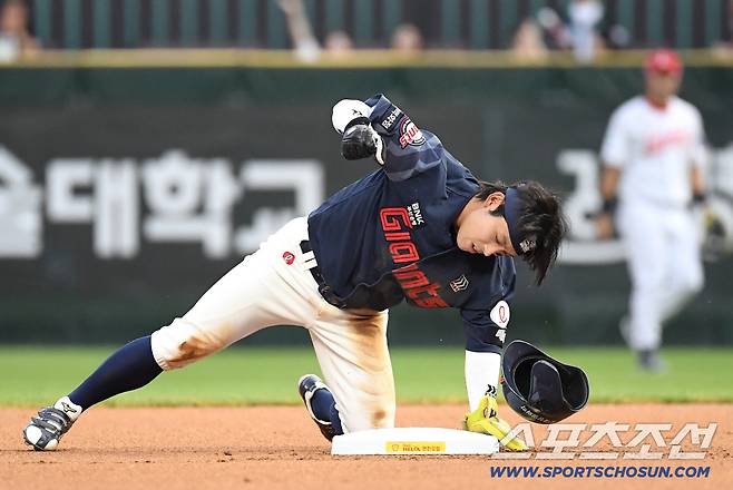 롯데 황성빈. 인천=송정헌 기자songs@sportschosun.com/2026.08.13/