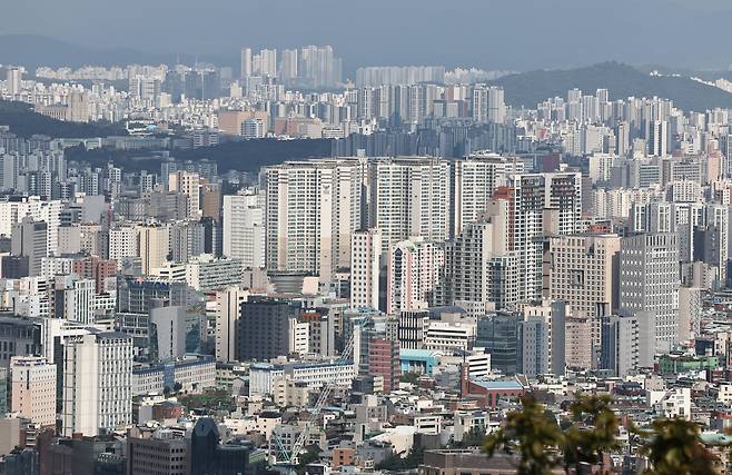 서울 시내 아파트 단지 모습. /뉴스1