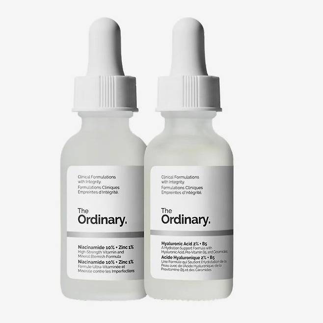 스킨 서포트 세트 (나이아신아마이드 10% + 징크 1% 30ml. 히알루로닉 애시드 2% + B5 30ml)