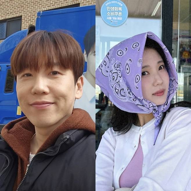 사진｜남창희 SNS, 윤영경 SNS