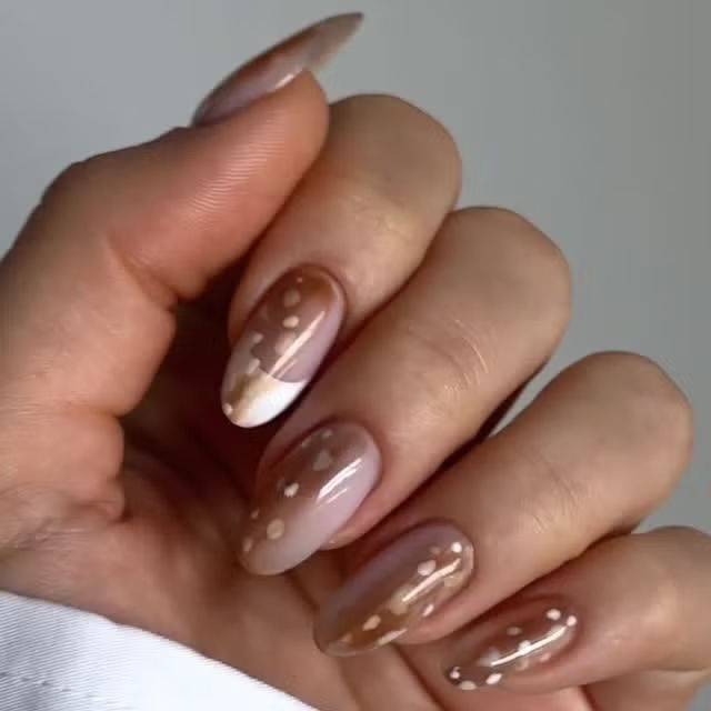 최근 인기 폭발! 밤비 네일 아트 | 사진 인스타그램 @chummy.nails