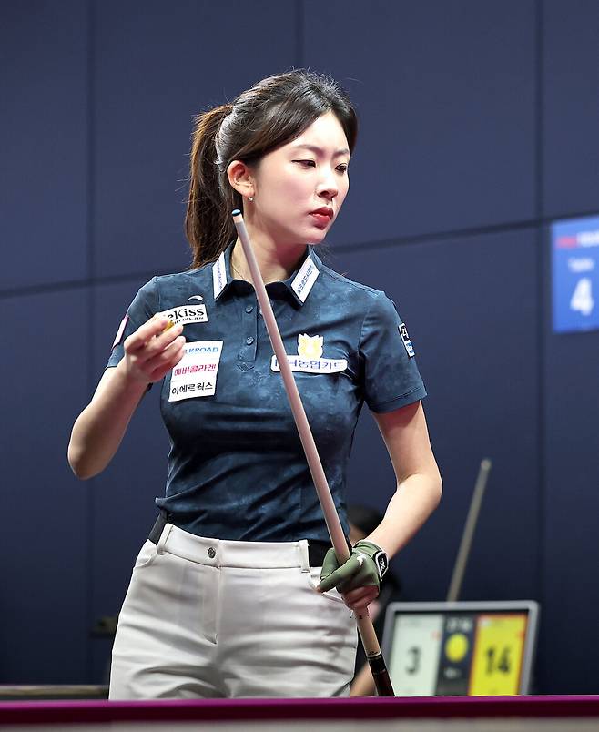 LPBA 차세대 스타 정수빈이 프로 첫 우승에 도전한다. PBA 제공