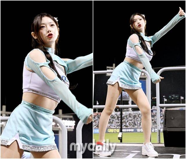 ▲ 치어리더 김나연, '깜찍 큐티응원'