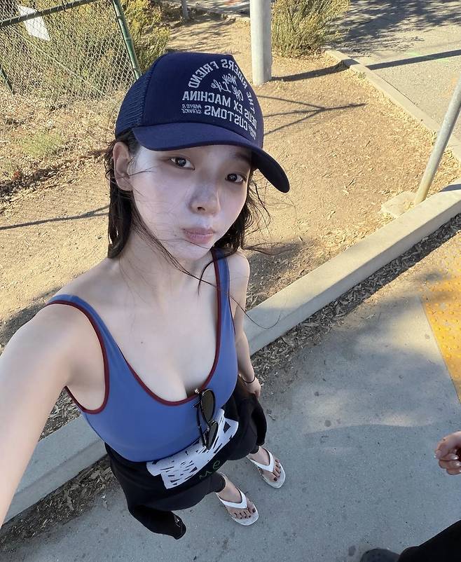 카리나 SNS 캡처.
