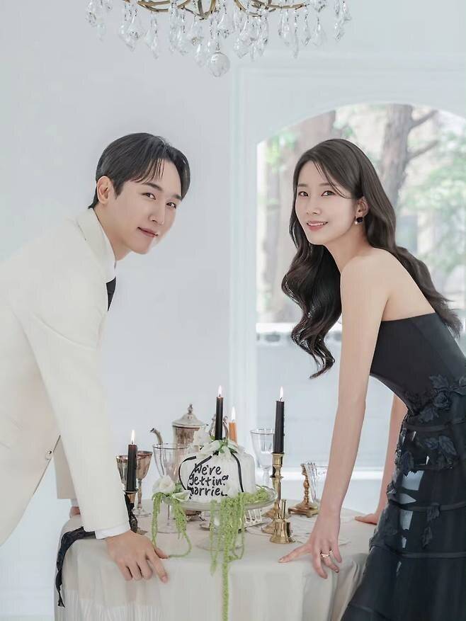 ▲ 정우철(왼쪽), 엄지민. 출처ㅣ엄지민 SNS