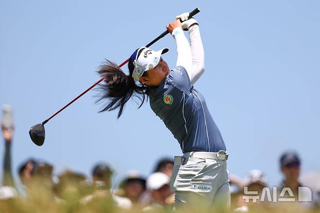 [로스앤젤레스=AP/뉴시스] 미국여자프로골프(LPGA) 투어의 지노 티띠꾼. 2026.06.03.