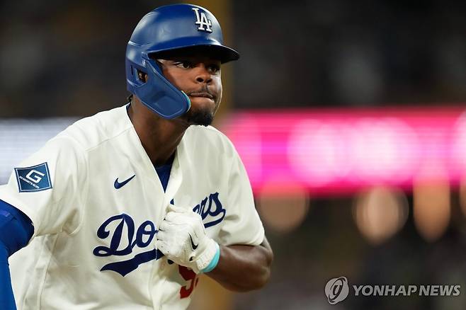 다저스 신인타자 호수에 데 파울러 [AP=연합뉴스. 재판매 및 DB 금지]