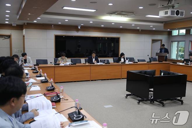 '소각장 대응 TF단 1차 회의가 진행되고 있다.(강서구 제공. 재판매 및 DB 금지)