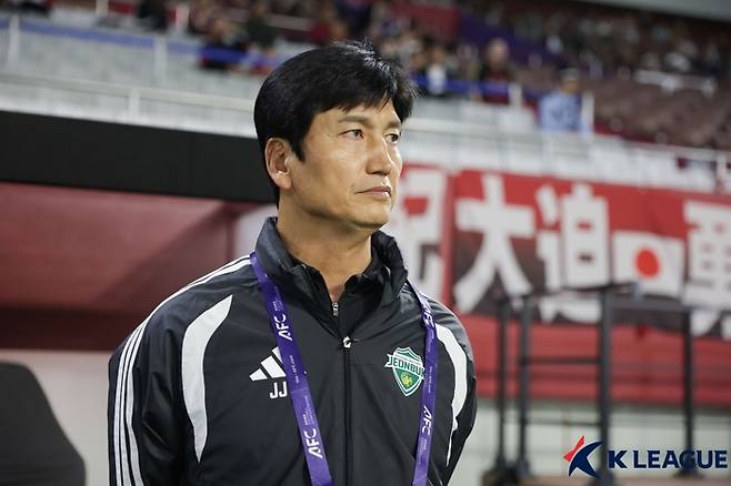 전북 정정용 감독. 제공 | 한국프로축구연맹