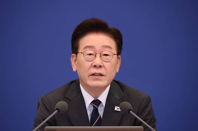 이재명 대통령. 연합뉴스