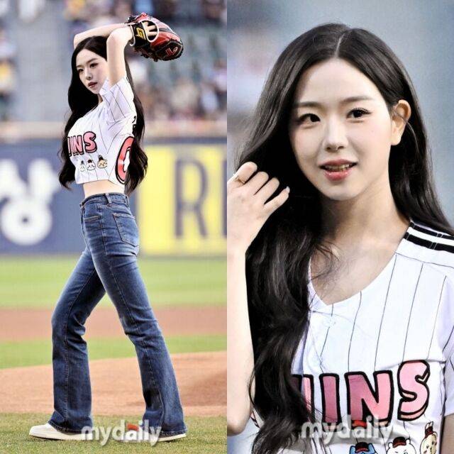 트리플 에스 김채연 2026년 10월 LG 와일드카드 승리 요정 김채연