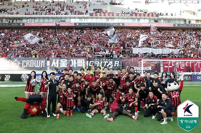 이번 주말 우승 확정에 도전하는 FC서울(한국프로축구연맹 제공. 재판매 및 DB 금지)