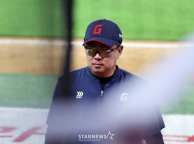 롯데 김태형 감독. /사진=강영조 선임기자