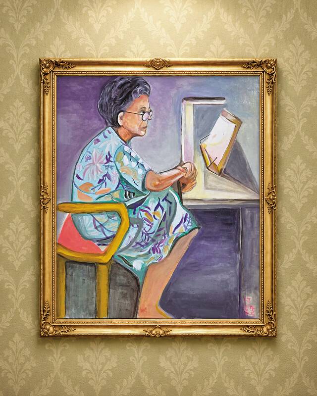 나이 여든에도 독자는 태어난다. 은퇴 이후 80살에 열혈 독서가로 거듭나 책 1433권을 읽은 박정옥은 독서를 통해 아직 ‘성장’한다. 남들이 책장을 덮는 나이에, 책장을 펼친 그의 이야기를 통해 책 읽기의 본질을 돌아봤다. 그림은 그의 이야기에 감명 받은 스레드 친구(@cucudaldal01)가 그려준 ‘책 읽는 박정옥’의 모습. 그래픽 김은정 기자 ejkim@hani.co.kr