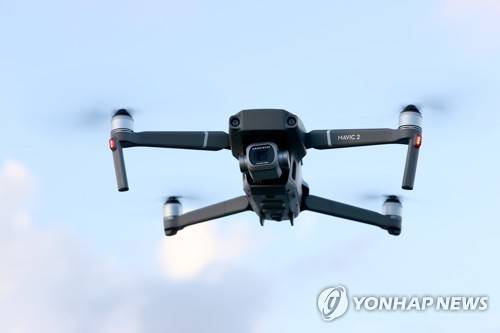 중국산 DJI 드론 [게티이미지/AFP=연합뉴스 자료사진]