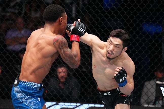 '유짓수' 유수영. /사진=UFC 제공