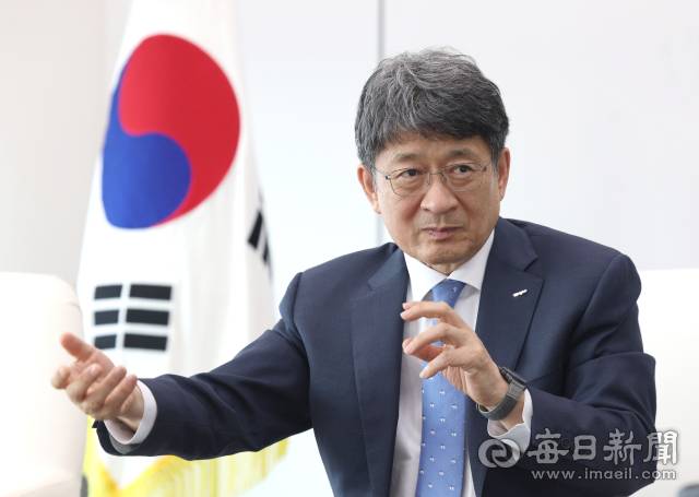 이동원 엑스코 대표이사 사장이 16일 엑스코에서 매일신문과 인터뷰를 하고 있다. 안성완 기자 asw0727@imaeil.com