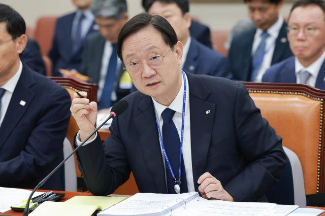 이찬진 금융감독원장이 19일 국회 정무위원회에서 열린 금융감독원 등에 대한 국정감사에서 정무위원 질의에 답하고 있다. [사진=연합뉴스]