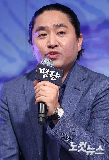 김한민 감독. 자료사진