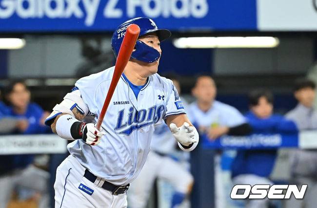 [OSEN=대구, 이석우 기자] 삼성 라이온즈 최형우 037 2026.10.01 / foto0307@osen.co.kr