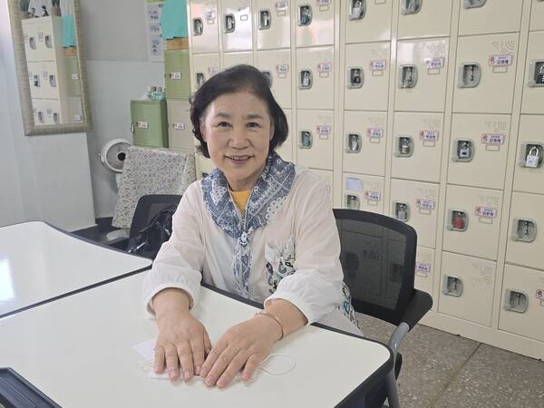 남인천고 만학도 송연자씨.