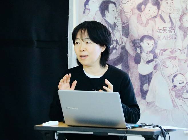 전수경 노동건강연대 대표·‘아무도 나를 몰랐지만’ 저자