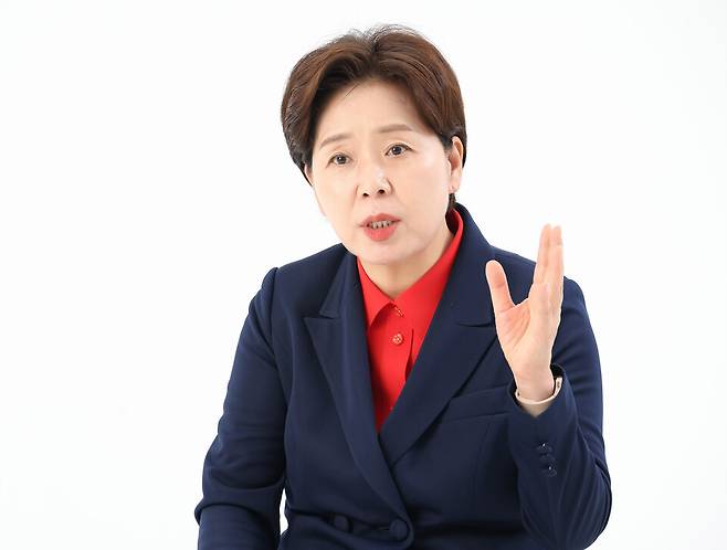 양향자 국민의힘 최고위원이 21일 서울 용산구 시사저널 스튜디오에서 인터뷰를 하고 있다. ⓒ 시사저널 임준선