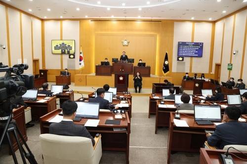 충주시의회 본회의 [충주시의회 제공. 재판매 및 DB 금지]