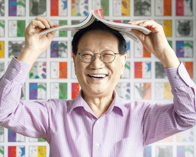먼나라 이웃나라의 저자 이원복 교수/최기웅 기자