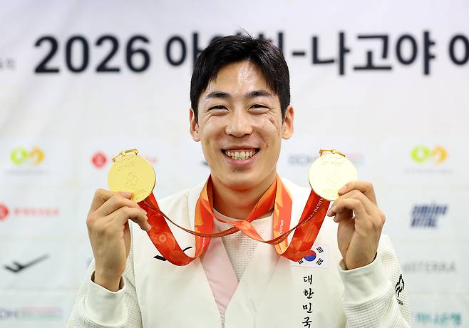 2026 아이치·나고야 아시안패러게임 육상 2관왕에 오른 장민호. (대한장애인체육회 제공. DB 및 재배포 금지)