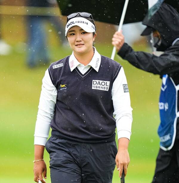 최혜진, 박민지 프로와 함께 2026년 미국여자프로골프(LPGA) 투어 가을 아시안 스윙 BMW 레이디스 챔피언십 우승 경쟁에 뛰어든 유해란 프로가 3라운드에서 경기하는 모습이다. 사진제공=BMW 레이디스 챔피언십 대회 조직위원회. (사진을 무단으로 사용하지 마십시오.)