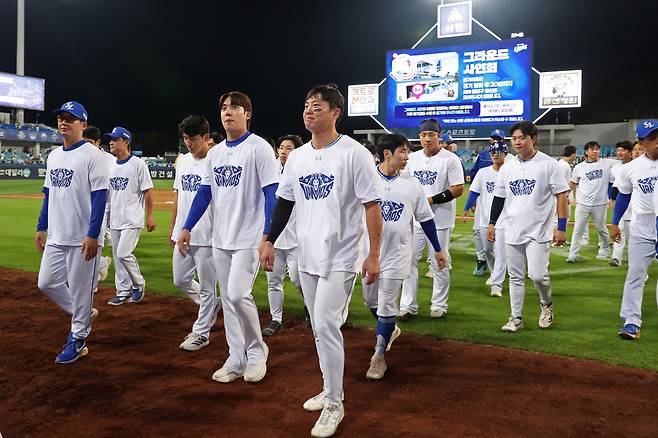 2026 KBO 프로야구 정규 시즌을 2위로 마쳐 플레이오프에 직행한 삼성 라이온즈. 삼성의 플레이오프(PO) 1차전은 오는 25일부터 대구 삼성라이온즈파크에서 열린다.