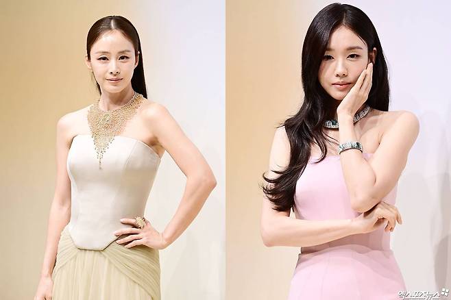 김태희(좌), 안은진(우)