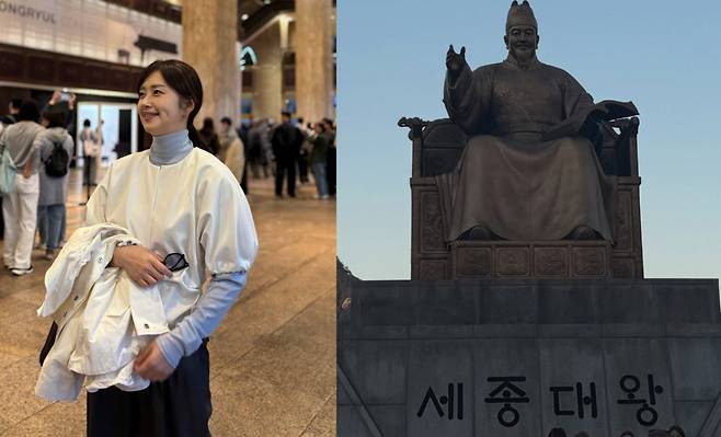 일본인 배우 유민(47·후에키 유코)이 한국에서 보낸 근황을 전했다. /사진=유민 인스타그램 캡처