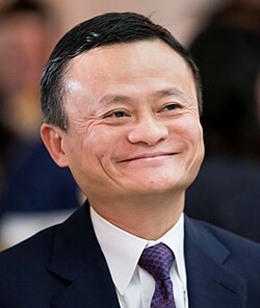 알리바바의 창업주 잭 마윈. 출처=Wikipedia