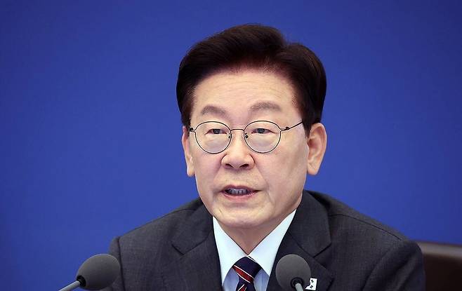 이재명 대통령. 연합뉴스