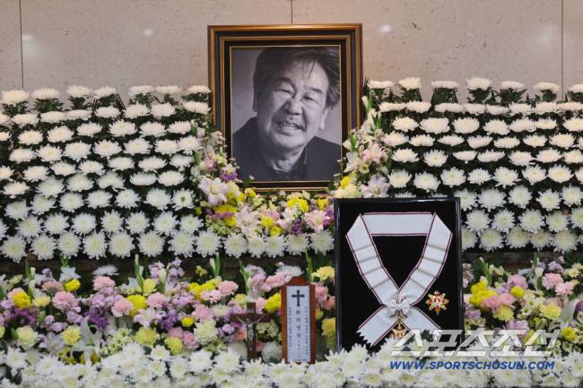 고 최불암 관련 장례 현장 사진