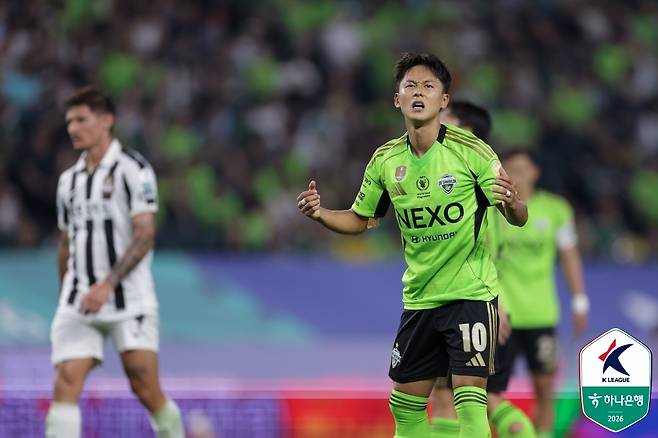 전북 현대 이승우 선수. 한국프로축구연맹 제공