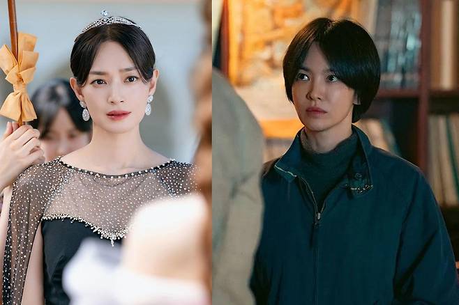 출처:디즈니플러스 '재혼 황후', 넷플릭스 '천천히 강렬하게'