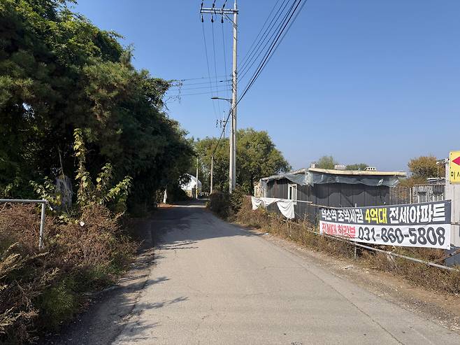 지난 30일 오전 방문한 경기도 하남시 미사섬 일대의 모습. /김보연 기자