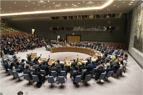 11일(현지시간) 유엔 안전보장이사회가 새로운 대북제재 결의 2375호를 만장일치로 채택했다. (사진=유엔 제공/ UN Photo)