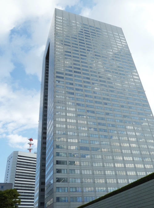 [교도=연합뉴스 자료사진] 도시바(東芝) 본사가 입주한 도쿄 미나토구 건물의 13일 모습이다.