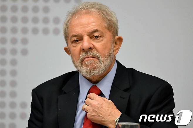 루이스 이나시우 룰라 다 시우바 전 브라질 대통령. © AFP=뉴스1