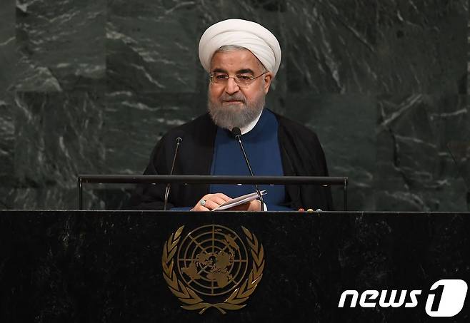 하산 로하니 이란 대통령. © AFP=뉴스1