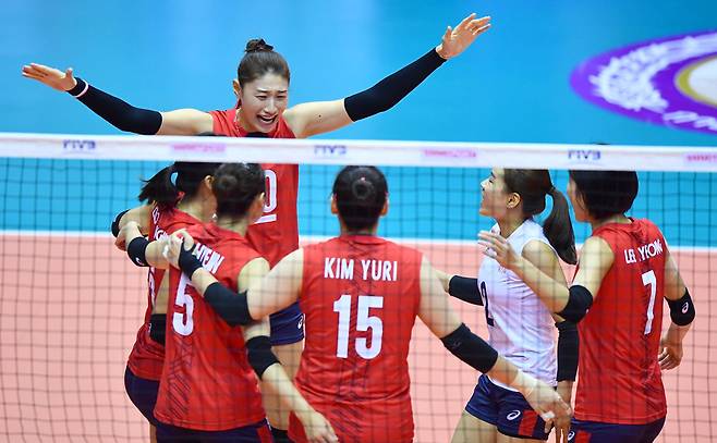 ▲ 한국 여자 배구 대표 팀 ⓒ AVC 제공