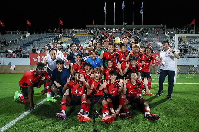 ▲ 챌린지 우승이 유력한 경남 FC ⓒ 한국프로축구연맹