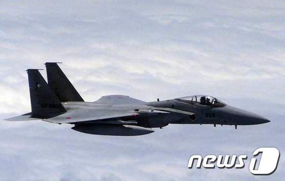 일본 항공 자위대 소속 전투기 <자료사진> ©AFP=News1